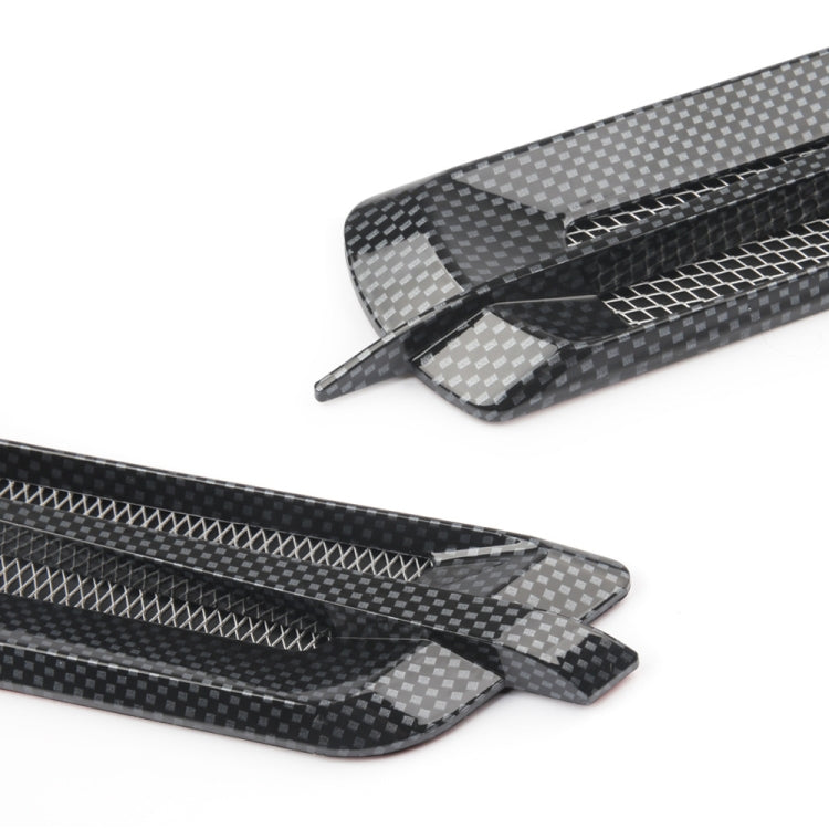 CS2 Car Modified Hood Air Outlet Decorative Stickers(Carbon Pattern) by buy2fix