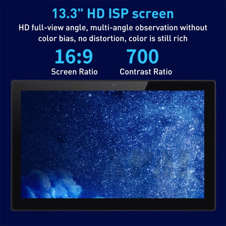 PR1335T 13.3 inch IPS Display Advertising Machine, 2GB+16GB, CPU:RK3566 Quad Core 2.0GHz(US Plug) - 11-15 inch by buy2fix | Online Shopping UK | buy2fix
