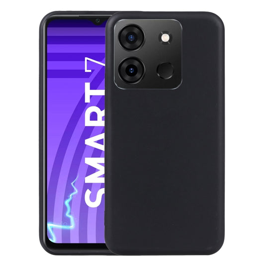 For Infinix Smart 7 India TPU Phone Case(Black) - Infinix Cases by buy2fix | Online Shopping UK | buy2fix