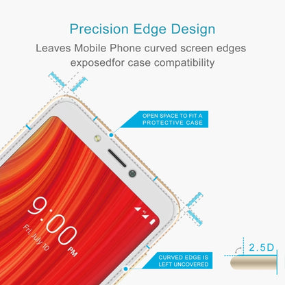 For Lava Z61 Pro 50pcs 0.26mm 9H 2.5D Tempered Glass Film - Others by buy2fix | Online Shopping UK | buy2fix