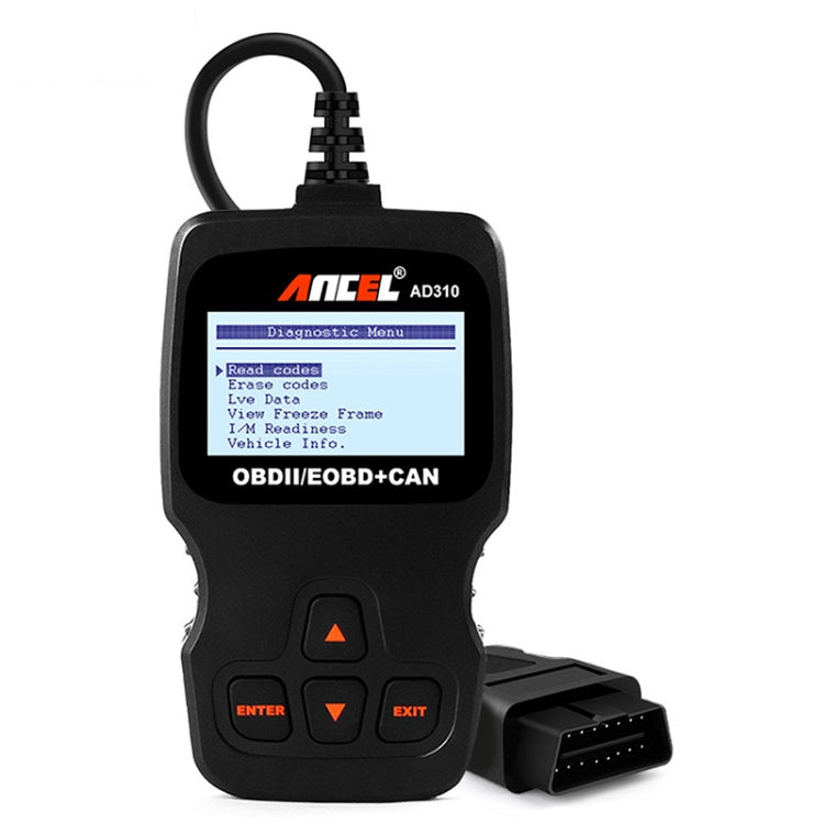 Ancel AD310 CAN OBD2 Car Engine Fault Diagnosis Tool - Code Readers & Scan Tools by buy2fix | Online Shopping UK | buy2fix