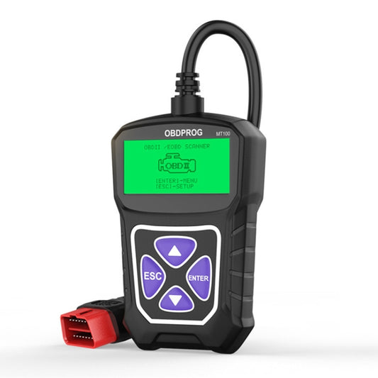 Obdprog MT100 OBD2 Scanner Car Engine Tester Car Diagnostic Tool - Code Readers & Scan Tools by buy2fix | Online Shopping UK | buy2fix