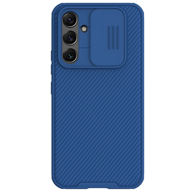 For Samsung Galaxy A54 5G NILLKIN Black Mirror Pro Series Camshield PC Phone Case(Blue) - Galaxy Phone Cases by NILLKIN | Online Shopping UK | buy2fix