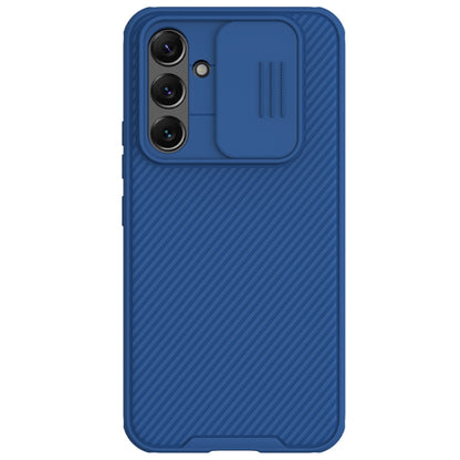 For Samsung Galaxy A54 5G NILLKIN Black Mirror Pro Series Camshield PC Phone Case(Blue) - Galaxy Phone Cases by NILLKIN | Online Shopping UK | buy2fix
