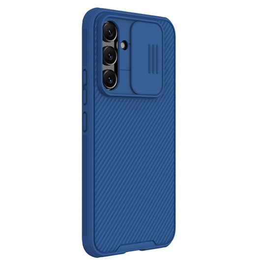 For Samsung Galaxy A54 5G NILLKIN Black Mirror Pro Series Camshield PC Phone Case(Blue) - Galaxy Phone Cases by NILLKIN | Online Shopping UK | buy2fix