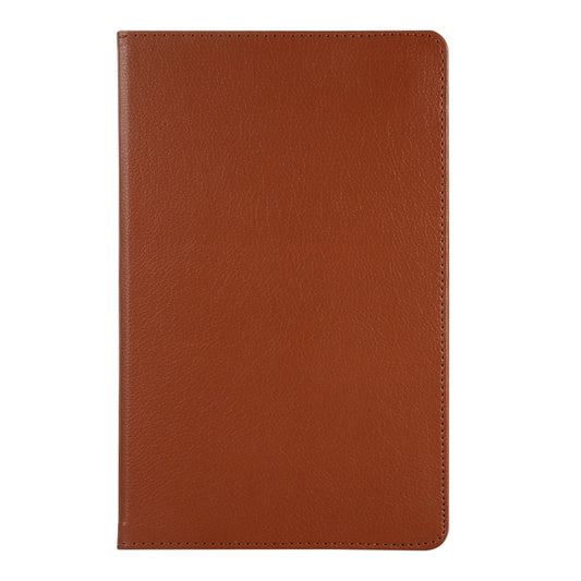 For Huawei Matepad SE 10.4 360 Degree Rotation Litchi Texture Tablet Leather Case(Brown) - Huawei Cases by buy2fix | Online Shopping UK | buy2fix