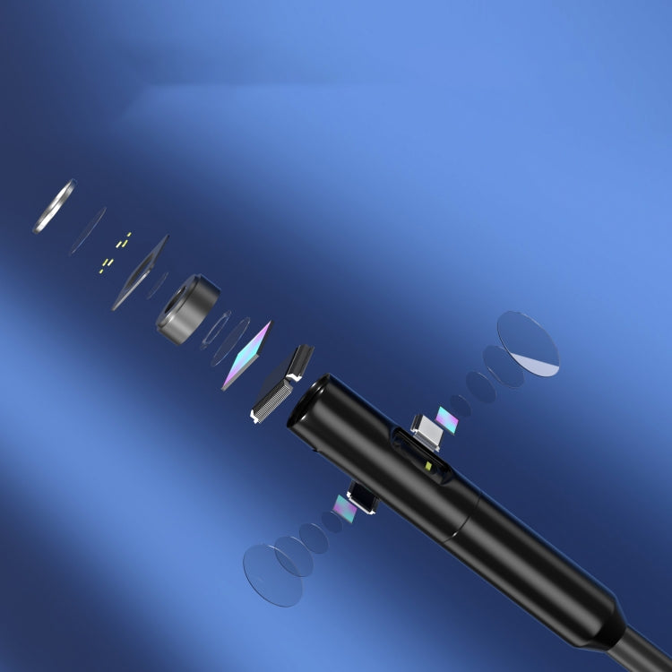 P50 8mm 4.5 inch Three Camera Endoscope with Screen, Length:10m Hard Line -  by buy2fix | Online Shopping UK | buy2fix