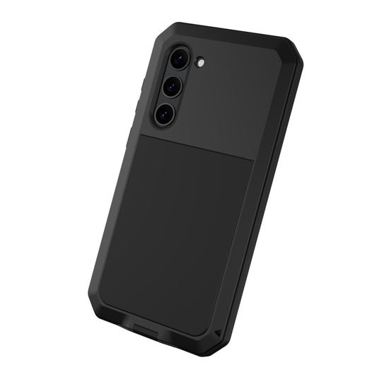 For Samsung Galaxy S23+ 5G RedPepper 360 Full Body Rugged Metal Life Waterproof Phone Case(Black) - Galaxy S23+ 5G Cases by RedPepper | Online Shopping UK | buy2fix