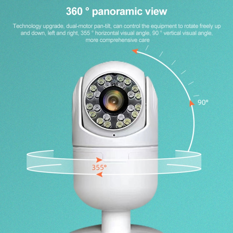 YT53 3MP Indoor HD Surveillance Wireless PTZ Camera, Specification:UK Plug - Wireless Camera by buy2fix | Online Shopping UK | buy2fix