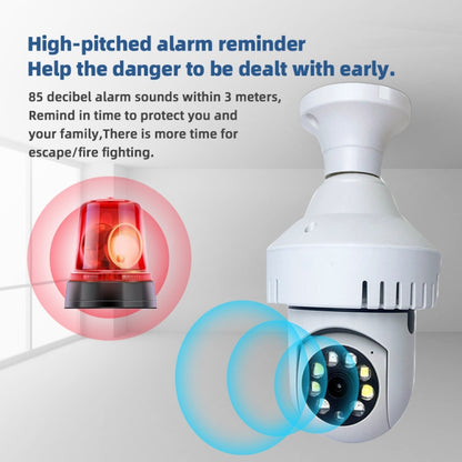 DP36 1080P Smoke Alarm Bulb WiFi Camera, Support IR Night Vision / Motion Detection / Two-way Voice - Light Bulb Camera by buy2fix | Online Shopping UK | buy2fix
