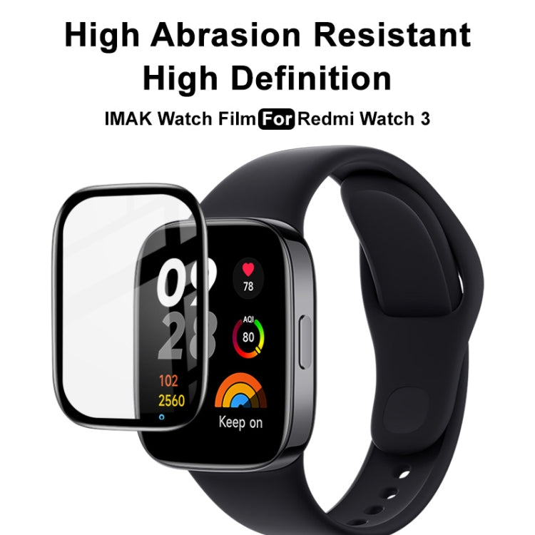 For Xiaomi Redmi Watch 3 imak Plexiglass HD Watch Protective Film - Screen Protector by imak | Online Shopping UK | buy2fix