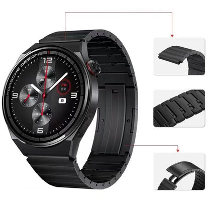 For Huawei Watch 3 / GT 3 Pro / GT 2 Universal Quick Release Stainless Steel Metal Watch Band(Black) by buy2fix