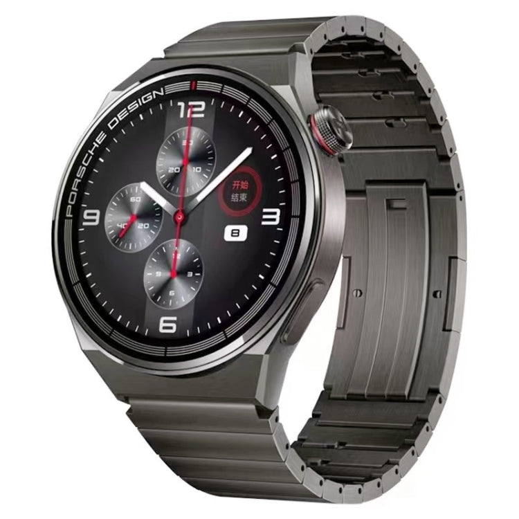 For Huawei Watch 3 / GT 3 Pro / GT 2 Universal Quick Release Titanium Steel Watch Band(Grey) by buy2fix