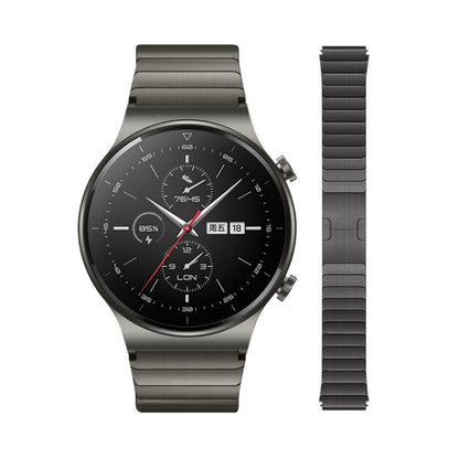 For Huawei Watch 3 / GT 3 Pro / GT 2 Universal Quick Release Titanium Steel Watch Band(Grey) by buy2fix