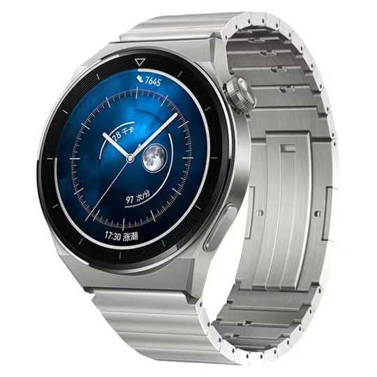 For Huawei Watch 3 / GT 3 Pro / GT 2 Universal Quick Release Titanium Steel Watch Band(Silver)