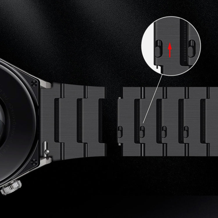 For Huawei Watch 3 / GT 3 Pro / GT 2 Universal Quick Release Titanium Steel Watch Band(Silver) by buy2fix