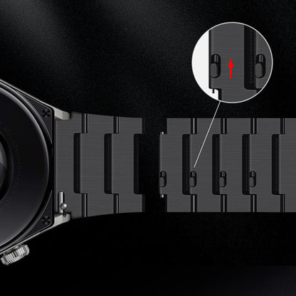 For Huawei Watch 3 / GT 3 Pro / GT 2 Universal Quick Release Titanium Steel Watch Band(Silver) by buy2fix