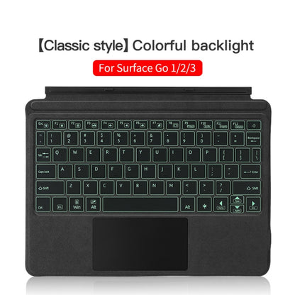 For Microsoft Surface Go1 / 2 / 3 Magnetic Bluetooth Keyboard with backlight - For MicroSoft by buy2fix | Online Shopping UK | buy2fix