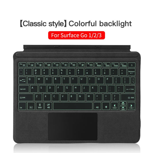 For Microsoft Surface Go1 / 2 / 3 Magnetic Bluetooth Keyboard with backlight - For MicroSoft by buy2fix | Online Shopping UK | buy2fix