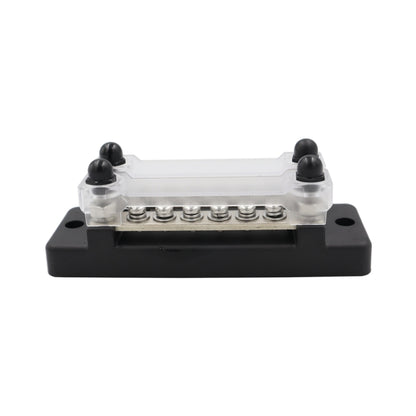 CP-3023-01 150A 12-48V RV Yacht Double-row 6-way Busbar(Black) - Booster Cable & Clip by buy2fix | Online Shopping UK | buy2fix
