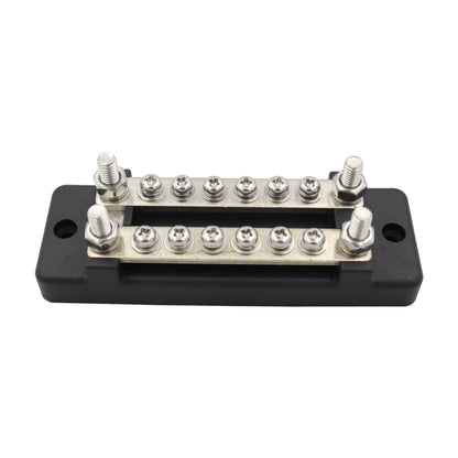 CP-3023-01 150A 12-48V RV Yacht Double-row 6-way Busbar(Black) - Booster Cable & Clip by buy2fix | Online Shopping UK | buy2fix