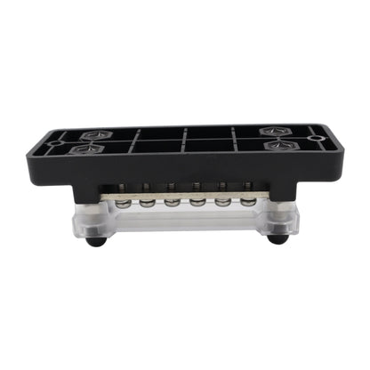 CP-3023-01 150A 12-48V RV Yacht Double-row 6-way Busbar(Black) - Booster Cable & Clip by buy2fix | Online Shopping UK | buy2fix