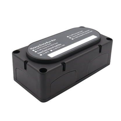 CP-3087-01 100A 48V 12-way M6 Terminal Busbar(Black) - Booster Cable & Clip by buy2fix | Online Shopping UK | buy2fix