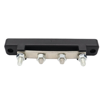 CP-3116-02 150A 12-48V RV Yacht Single-row 2-way Busbar(Black) - Booster Cable & Clip by buy2fix | Online Shopping UK | buy2fix