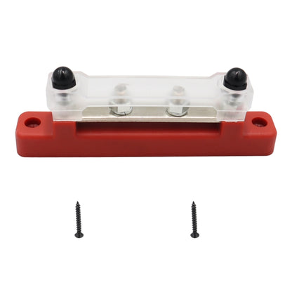 CP-3116-01 150A 12-48V RV Yacht Single-row 2-way Busbar(Red) - Booster Cable & Clip by buy2fix | Online Shopping UK | buy2fix