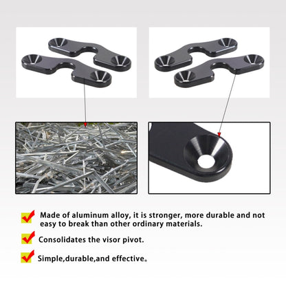 For Jeep Wrangler JK / JL / JT 2018 Car Sun Visor Clip Mount by buy2fix