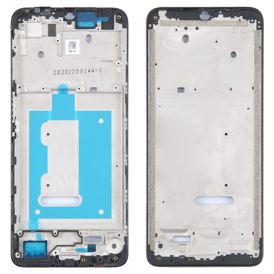 Pour Motorola Moto E22 / E22i, boîtier avant d'origine, cadre LCD, plaque de lunette