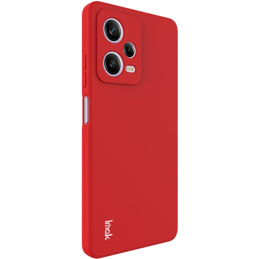 For Xiaomi Redmi Note 12 Pro 5G China / India IMAK UC-4 Series Straight Edge TPU Soft Phone Case(Red) - Xiaomi Cases by imak | Online Shopping UK | buy2fix