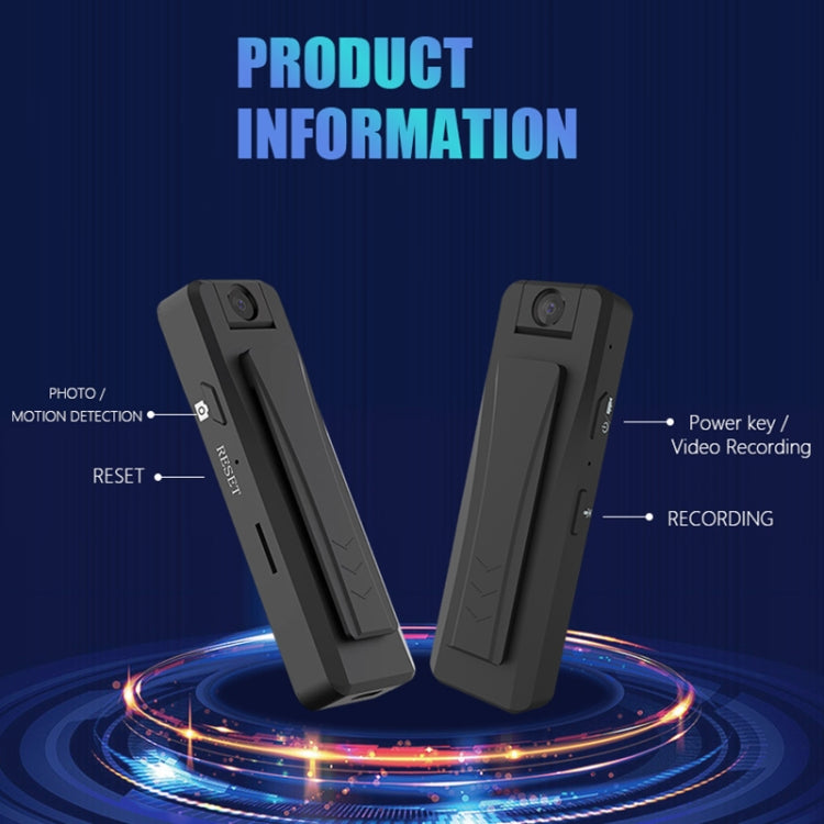 S2 1080P HD Surveillance Camera Recorder Pen with Clip(Black) - Recording Pen by buy2fix | Online Shopping UK | buy2fix
