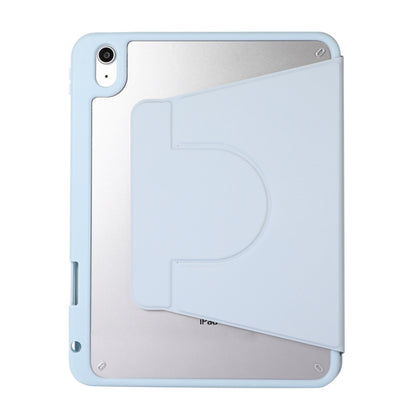 2 in 1 Acrylic Split Rotating Leather Tablet Case For iPad Air 11 2024 / 2022 / 2020 10.9(Ice Blue) - iPad Air (2022) / (2020) 10.9 Cases by buy2fix | Online Shopping UK | buy2fix