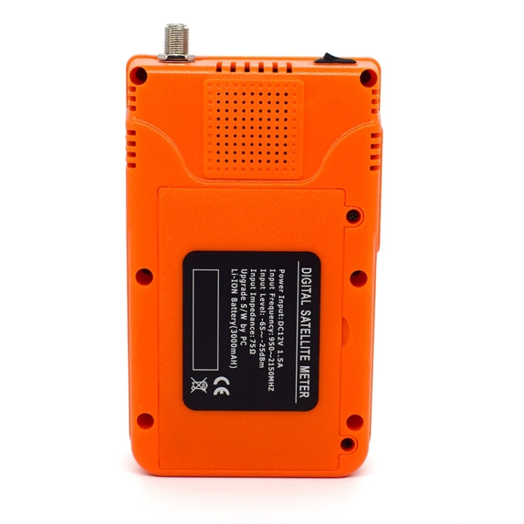 iBRAVEBOX V9 Finder Digital Satellite Signal Finder Meter, Plug Type:EU Plug(Orange) - Satellite Finder by buy2fix | Online Shopping UK | buy2fix