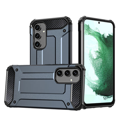 For Samsung Galaxy A54 5G Magic Armor TPU Hard PC Phone Case(Navy Blue) by buy2fix
