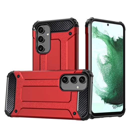 For Samsung Galaxy A54 5G Magic Armor TPU Hard PC Phone Case(Red) by buy2fix