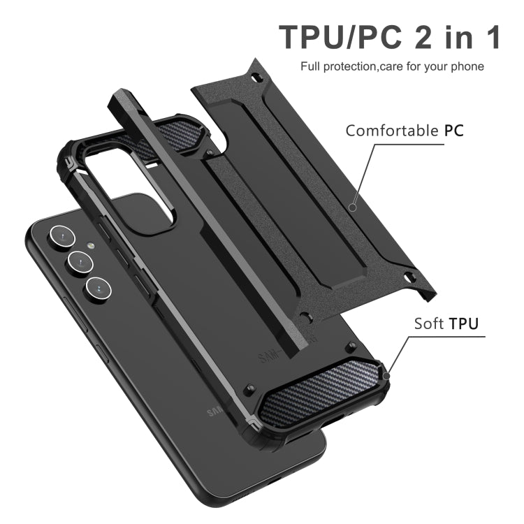 For Samsung Galaxy A54 5G Magic Armor TPU Hard PC Phone Case(Red) by buy2fix