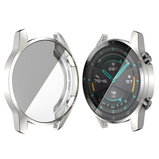 For Huawei Watch GT2 46mm TPU All Inclusive Watch Case(Silver) - Watch Cases by Huawei | Online Shopping UK | buy2fix