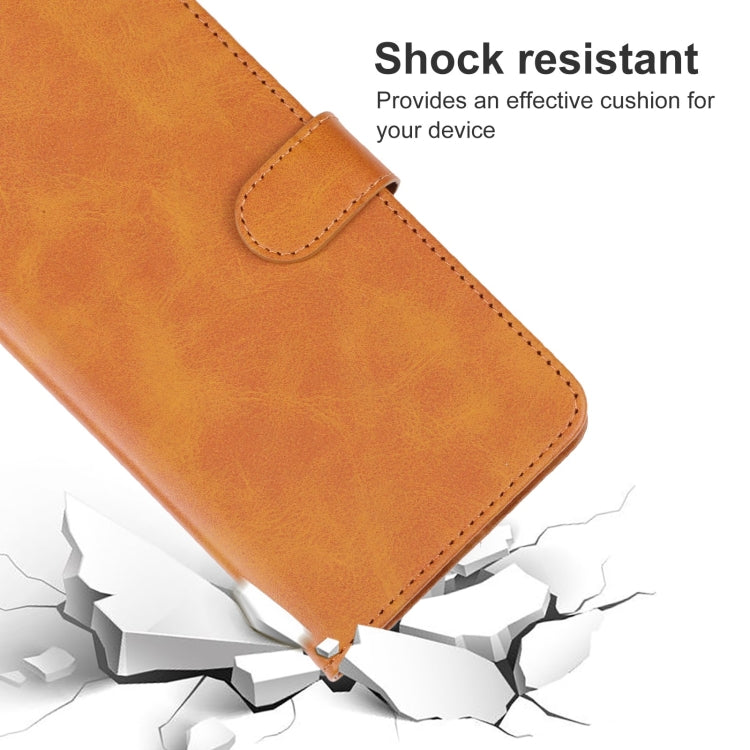 For Tecno Spark 10 Pro Leather Phone Case(Brown) by buy2fix