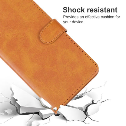 For Tecno Spark 10 Pro Leather Phone Case(Brown) by buy2fix