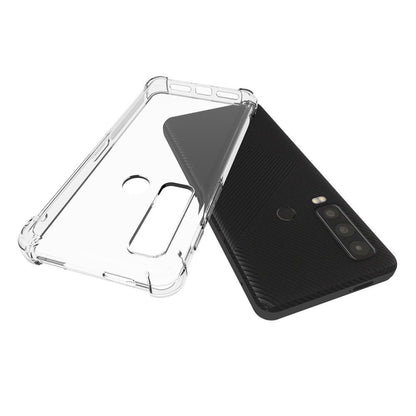 For CAT S75 5G / Motorola Defy 2 Shockproof Non-slip Thickening TPU Phone Case(Transparent) by buy2fix