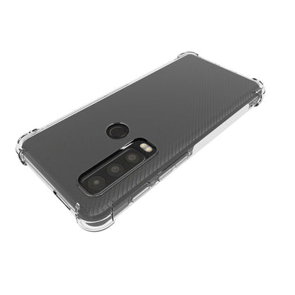 For CAT S75 5G / Motorola Defy 2 Shockproof Non-slip Thickening TPU Phone Case(Transparent) by buy2fix
