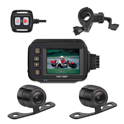 SE30 2.0 inch 1080P Waterproof HD Motorcycle DVR, Support TF Card / Cycling Video / Parking Monitoring - Electrical Instruments by buy2fix | Online Shopping UK | buy2fix