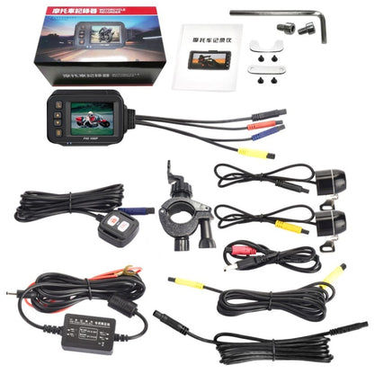 SE30 2.0 inch 1080P Waterproof HD Motorcycle DVR, Support TF Card / Cycling Video / Parking Monitoring - Electrical Instruments by buy2fix | Online Shopping UK | buy2fix