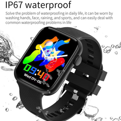 HT15 1.85 inch Silicone Band IP67 Waterproof Smart Watch, Support Bluetooth Calling / Sleep Monitoring(Gold) by buy2fix