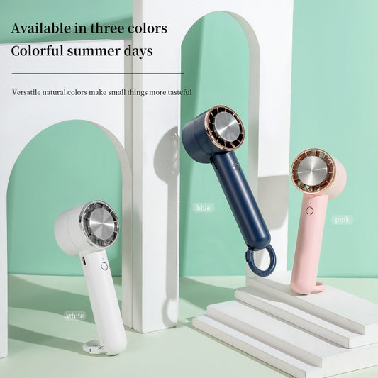 U16 Portable Handheld Cooling Electric Fan(Blue) by buy2fix