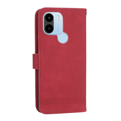 For Xiaomi Redmi A1+ Dierfeng Dream Line Leather Phone Case(Red) - Xiaomi Cases by buy2fix | Online Shopping UK | buy2fix