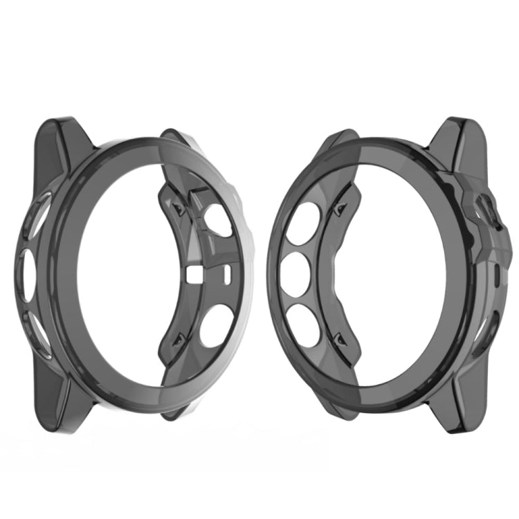 For Garmin Fenix 5X TPU Translucent Watch Case(Black) - Watch Cases by buy2fix | Online Shopping UK | buy2fix