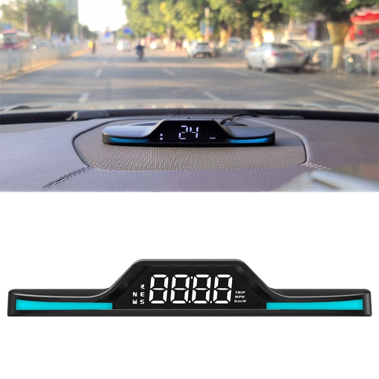 G15 Car HD GPS Head-Up Display with Color Changing Ambient Light - Head Up Display System by buy2fix | Online Shopping UK | buy2fix